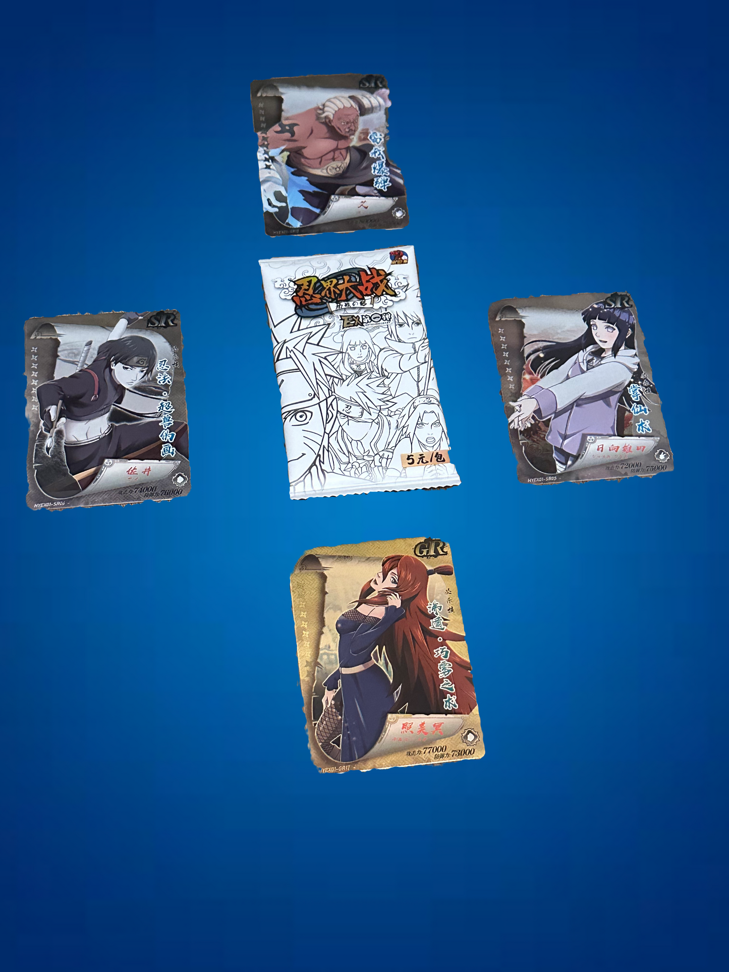 Cartes à collectionner Naruto