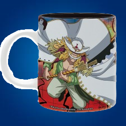 Mug One Piece : Gold Roger & Barbe Blanche