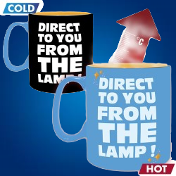 Mug Thermo-réactif Aladdin : Poof - Le Génie